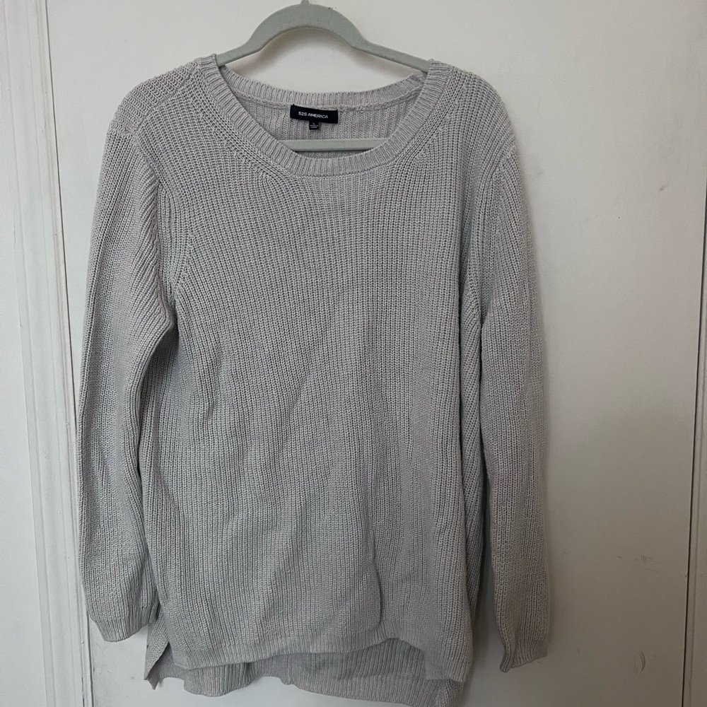 525 America Mixed Pastel Cotton Sweater